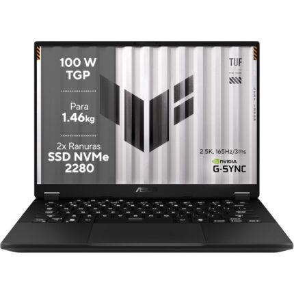Portátil ASUS TUF FA401UV-RG002 RTX 4060 1TB SSD 32GB 14" WQXGA